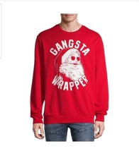 Holiday Line GANGSTA WRAPPER SANTA CLAUSE CHRISTMAS SWEATER 2XL/ 3XL - $28.00