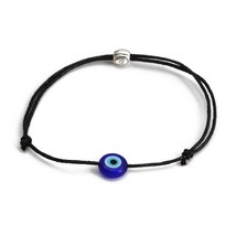 Turkish Lucky Evil Eye Bracelets For Women 6 Colors Handmade Braided Rope Lucky  - £10.58 GBP