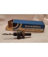 Blu-Mol Mandrel For Holesaw #5545  Hex Shank Un Used Damaged Box - £9.34 GBP