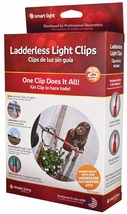 NEW 10 Simple Living Solutions Ladderless Light Clips 25 Clips - 250 Clips Total - £62.90 GBP