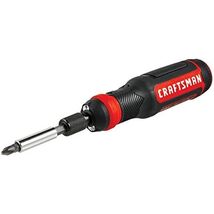CRAFTSMAN Cordless Screwdriver, 4V, 8-Piece Set (CMHT66718B6) - $70.00