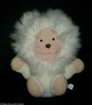 10" Vintage 1984 Amtoy American Greet White Monkey Lion Stuffed Animal Plush Toy - £26.57 GBP