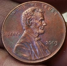 2003 No Mint Mark Lincoln Cent - Free Shipping Doubling - £1.54 GBP