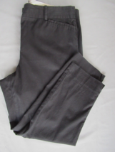 Talbots pants The Perfect Crop curvy Size 10 black cotton blend  inseam 24&quot; - $15.63