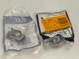 Pack of 2 Hubbell Raco 3/8 in. 90-Degree Armored/Flex Squeeze Connector ... - $11.98
