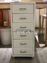 Brand New, KEA HELMER Drawer unit on casters, white 11 x 27 1/8 &quot; 102.510.45 - £138.48 GBP