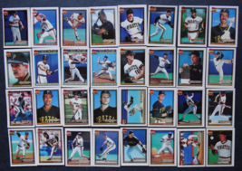 1991 Topps Micro Mini Pittsburgh Pirates Team Set of 32 Baseball Cards - £4.67 GBP