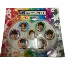 Kanjani∞ Mini Badge Set - 7 Members 2013 Seven Lottery Exclusive - J-Pop... - $15.50