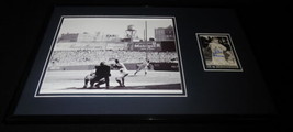 Don Larsen Signed Framed 11x17 Photo Display Yankees Perfect Game - £62.56 GBP