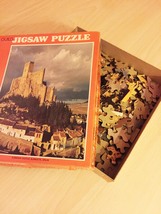 Vintage 50s Whitman Guild Jigsaw Puzzle- #B4225 "Almansa Castle"  image 5
