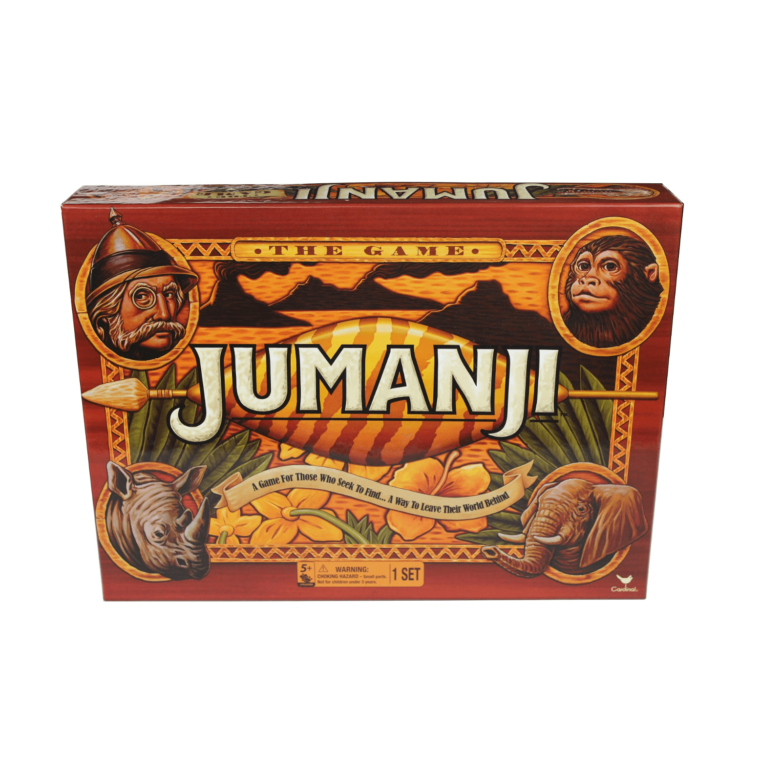 Cardinal Games Jumanji The Game Action Board Game 2018 Columbia Pictures Movie - £18.30 GBP