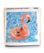 New Inflatable Pink Flamingo Drink Holder, Pool Party Fun, Sealed Bevera... - $10.99