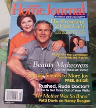 2004 Election Exclusive PRESIDENT BUSH &amp; FIRST LADY-August Ladies&#39; Home ... - £15.73 GBP