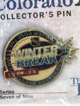 Winter Break 1997-98 Colorado Avalanche NHL Hockey Lapel Hat Pin Sports ... - $5.95