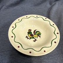 Metlox Poppytrail Homestead Provincial Green Rooster Cereal Bowl 6&quot; EUC - $4.95