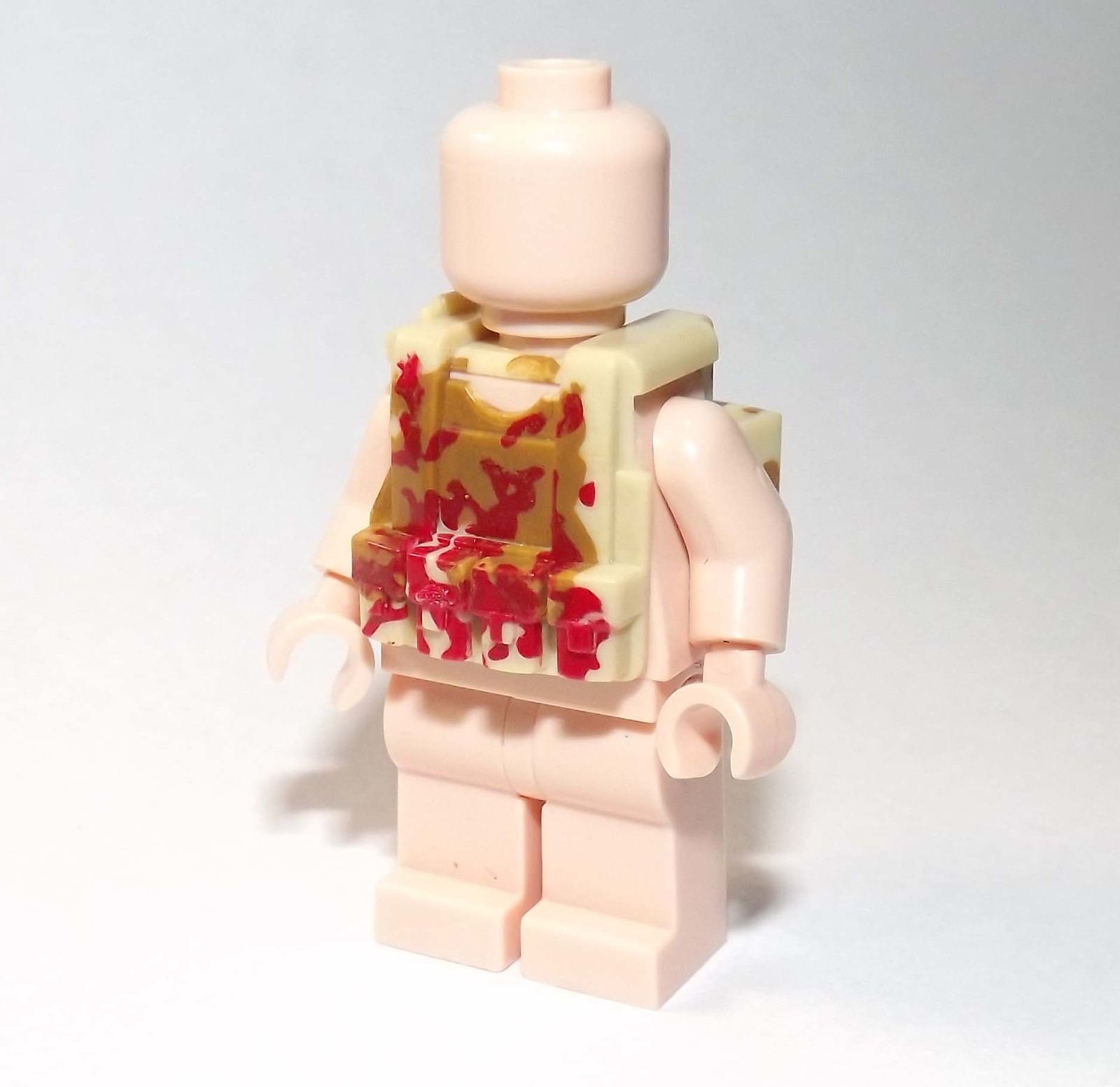 Gift Minifigure Tactical Vest Bloody Tan for Fast Ship - $2.48