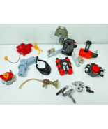 Vintage Fisher Price Action Figure Accessory Bulk Lot Set Firefighter Ne... - $14.01 CAD
