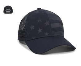 USA American Flag Mesh Back Trucker Hat  Colors Available - £12.89 GBP