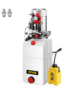 VEVOR 8 Quart Double Acting Hydraulic Pump Dump Trailer Control Kit Lift... - £294.72 GBP