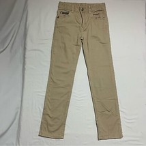 Khaki Tan Pants Jeans Boy’s 8 Spring Easter Passover church communion ad... - $17.82