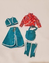 Vintage Barbie Francie Doll #3449 BUCKAROO BLUES Outfit From 1971 Faux Suede - £79.55 GBP