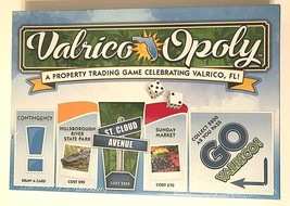 VALRICO-OPOLY A Property Trading Board Game Celebrating Florida U.S.A. New - $59.45