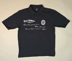 Paul &amp; Shark Yachting Mens Medium Dark Blue Polo Shirt Size XXL Patches ... - $868.49 MXN