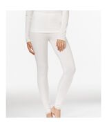 CUDDL DUDS Ivory Softwear SofTech Lace Edge Warm Layer Leggings Original... - $367.24 MXN