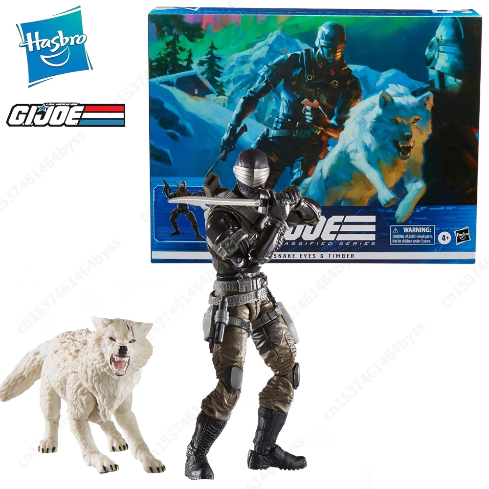 G.I. Joe GI Joe Classified Series 6&quot; 052 Deluxe Snake Eyes Timber 2-Pack Action - £68.88 GBP+