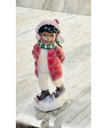 Alaskan Figure Icekating Child W/ Winter Coat 8 Inches New - $58.83 CAD