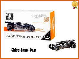 Mattel Hot Wheels ID Justice League Batmobile Batman Limted Edition Series 1 New - £11.14 GBP