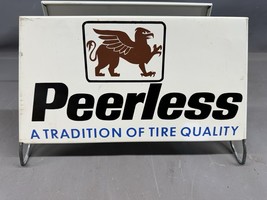 Vintage Peerless Tires Display Rack Sign Filling Gas Station Car Repair ... - €239,04 EUR