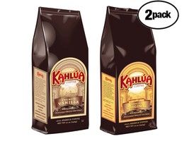 Kahlua 1 FRENCH VANILLA &amp; 1 ORIGINAL 2 BAGS Gourmet Ground Coffee 12oz E... - $25.00