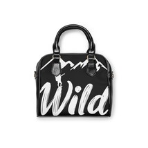 Personalized WILD Shoulder Bag - Durable PU Leather, Unique Design, All ... - £39.70 GBP