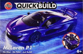Skill 1 Model Kit McLaren P1 Purple Snap Together Painted Plastic Model Car Kit - £29.68 GBP