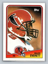 Major Everett #389 1988 Topps Atlanta Falcons RC - £1.39 GBP