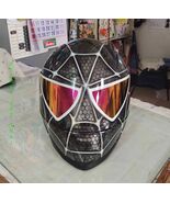 SPIDER MAN CUSTOM AIRBRUSHED MOTORCYCLE HELMET - $349.00