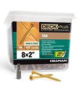 Deck Plus 48414 Wood Screws #8 x 2&quot;, Tan, 5lb Box - €32,70 EUR