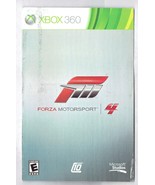 Forza Motosport 4 Microsoft XBOX 360 MANUAL Only - £7.66 GBP