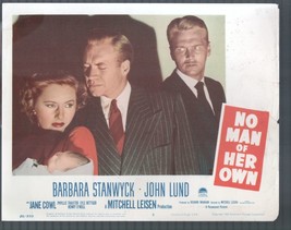 No Man of Her Own 11x14 Lobby Card Set Barbara Stanwyck Film-Noir - £131.20 GBP