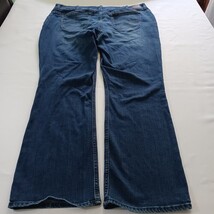 Lee 1WMBEW7 Regular Fit Bootcut Women's Blue Denim Jeans Sz 22W M Measured 42×31 image 13