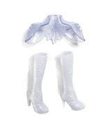 Hasbro Frozen 2 Elsa Fashion Doll Tall Pearly Blue Boots &amp; Shoulder Cape... - $130.36 MXN