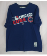 Majestic Chicago Cubs MLB Authentic Collection T-Shirt Unisex Size XL - $16.38 CAD