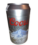 Coors Light Portable Mini Fridge-8 Can Personal Travel Cooler Silver Koo... - $69.99