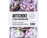 5X Korean Sheet Balancing Mask DERMAL Superfood Artichoke 25g - £18.26 GBP