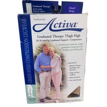 NEW Activa Graduated Therapy Thigh High CT20-3mmHhg Moderate Support Bei... - $15.99