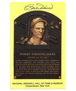Bobby Doerr signed Hall of Fame Plaque Card- JSA #RR76646 (3.5x5.5) (Bos... - £15.69 GBP