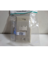 Panduit Mini Com 2 position single gang vertical faceplate - $4.07 CAD