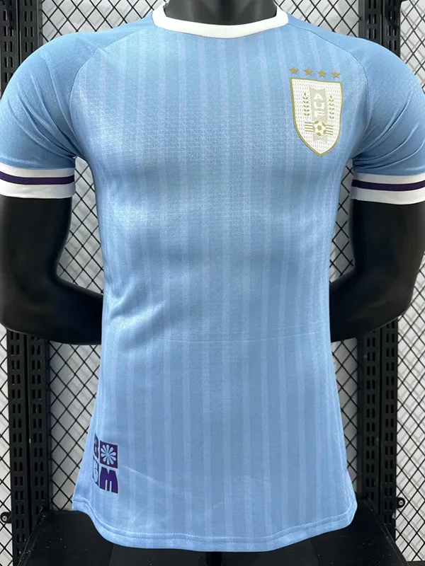 24-25 Uruguay Home Player Version Soccer Jersey - $99.99