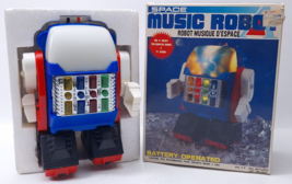 Space MUSIC ROBOT battery operated w/ Box 1980s - $33.21